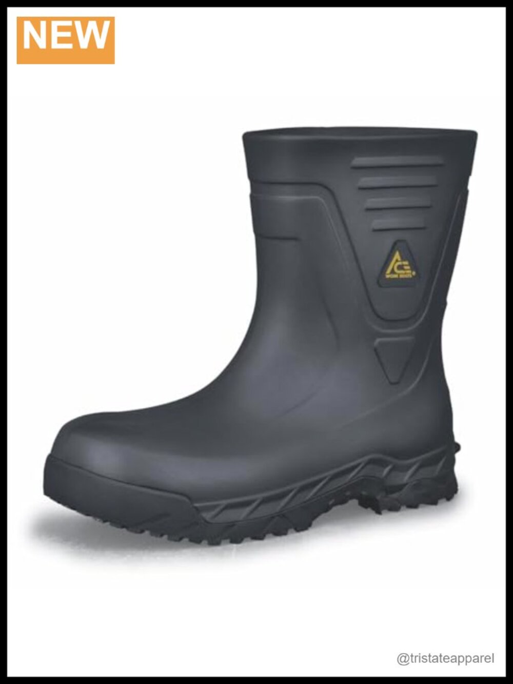 Soft Toe Work Boot Non-Slip Water Resistant EH Rated Mid-Calf